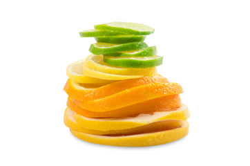 Fototapeta na wymiar Citrus slice