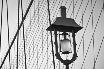 Naklejka premium Brooklyn Bridge- New York City