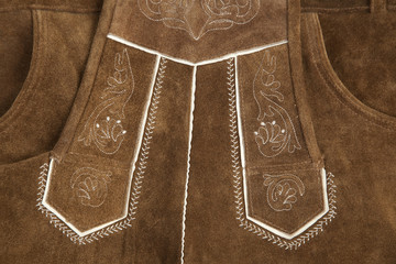 Detail Lederhose - Oktoberfest