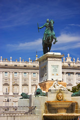 Palacio Real - royal palace in Madrid