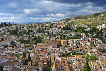 Fototapeta na wymiar Granada, Hiszpania