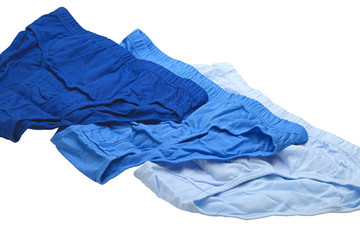 Blue underpants
