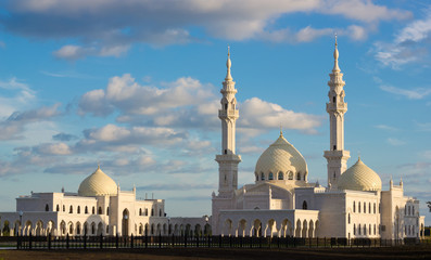 New beautiful mosque in Bolghar, Tatarstan