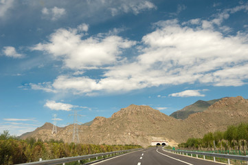 road  in  tibet autonomous region