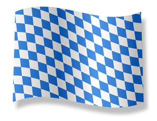 Flagge-Bayern