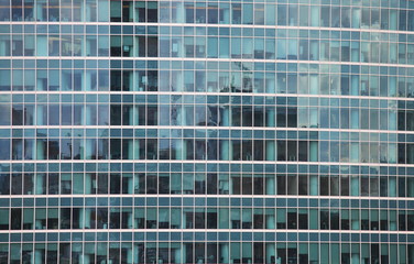 Fototapeta na wymiar Modern office building background