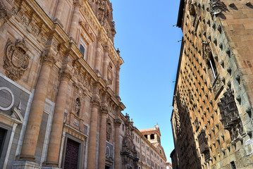 Fototapeta na wymiar Street of Salamanca