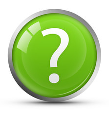 Glossy question mark icon