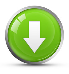 Glossy down arrow icon