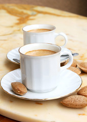 Cups of coffee