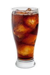 Soda Cola Isolated with clipping path