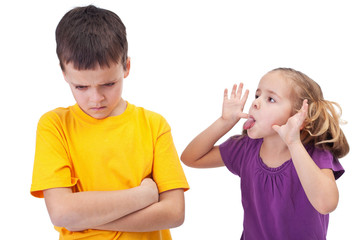 Mocking and teasing among children