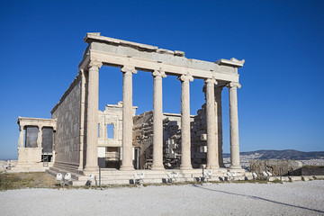 Fototapeta premium Erechtheion,Acropolis of Athens in Greece