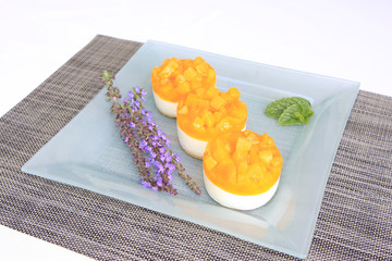 Pfirsich Joghurt Törtchen