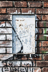 Naklejka premium Pusta ściana tekstura tło