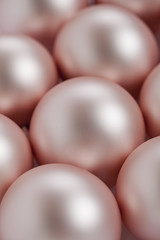 Christmas balls background