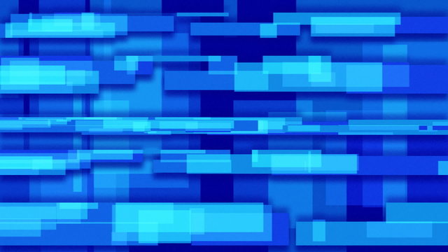 blue abstract loopable background rectangles