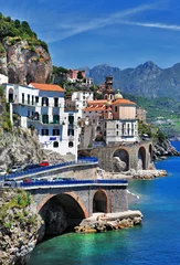 Gordijnen geweldig Italië, Atrani (kust van Amalfi) © Freesurf