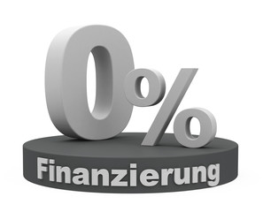 Die 0-Prozentfinanzierung