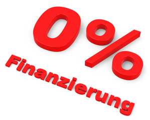 Die  Null-Prozent-Finanzierung
