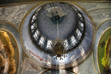 Saint Sofia Russian Orthordox Church Inside Dome Harbin China
