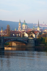 Fototapeta premium Manosuv bridge in Prague