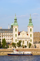 Obraz premium Inner City Parish Church in Budapest
