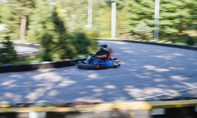 Great dream of being a famous racer