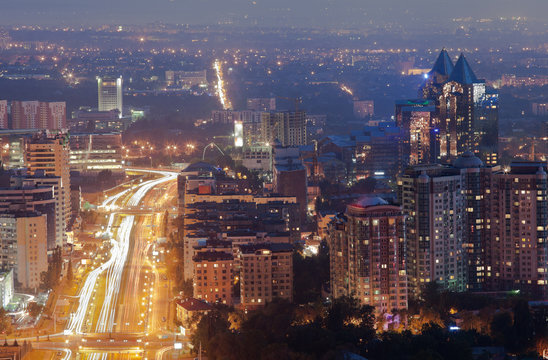 Night City Of Almaty