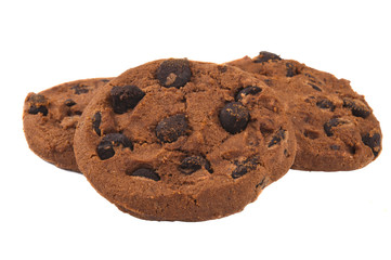 Cookies with chocolate drops