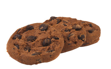 Cookies with chocolate drops