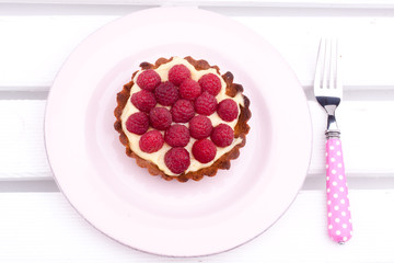 raspberry tart