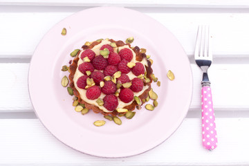 raspberry tart