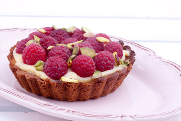 raspberry tart
