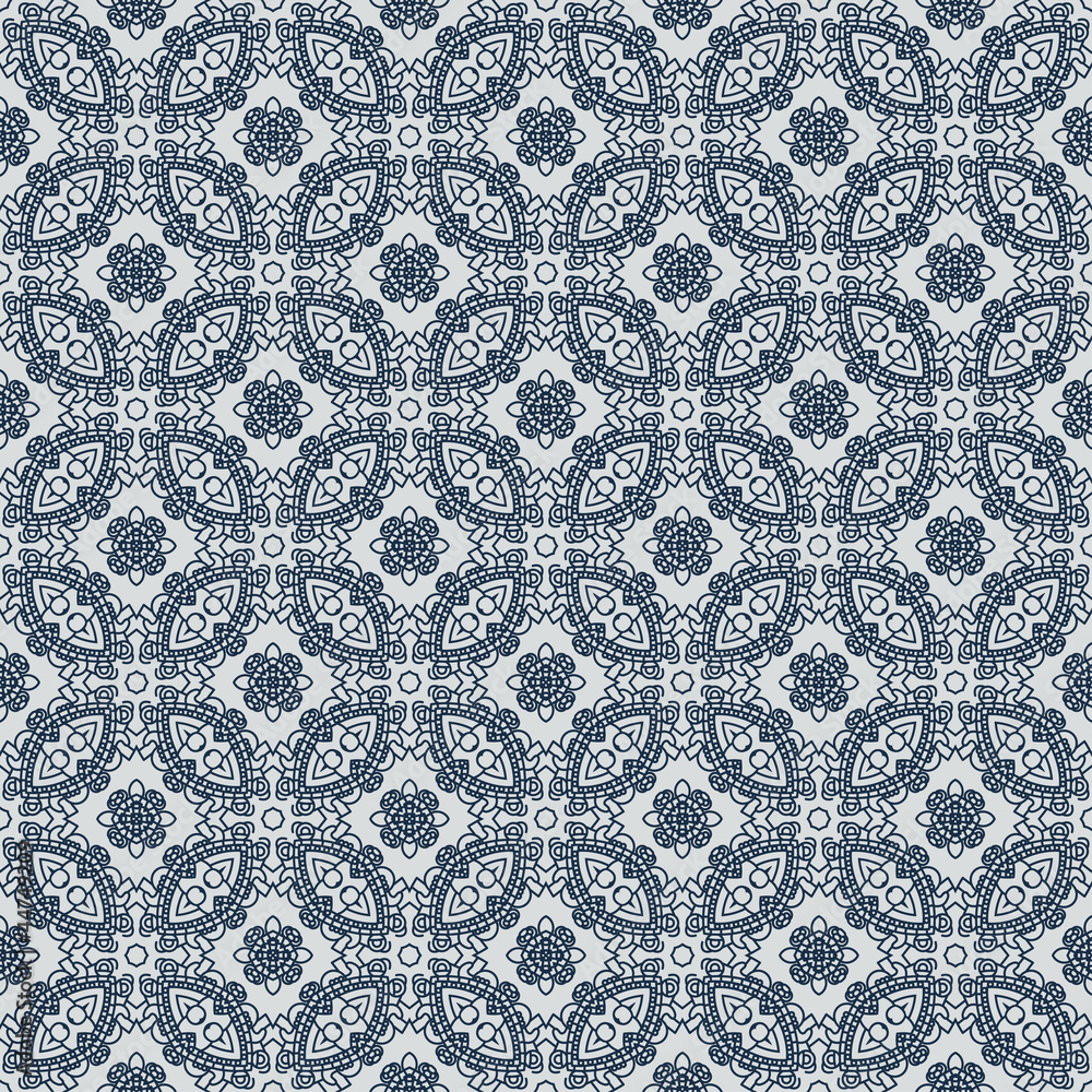 Poster decorative retro pattern