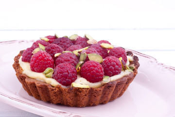 raspberry tart