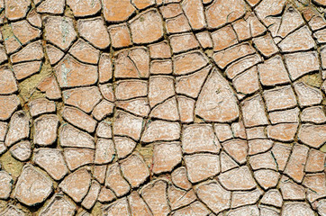 cracked surface as texture