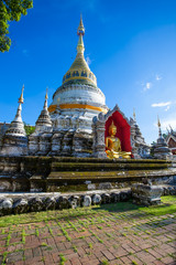Fototapeta premium Beautiful temple in Chiang Mai. Thailand. 