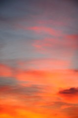 Pink and orange sunset © Arena Photo UK