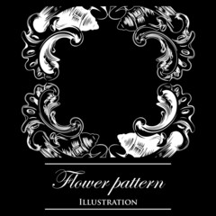 Vector flowers patterns