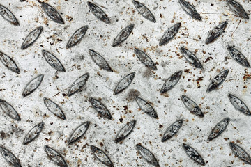 Old corrugated metal texture