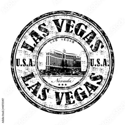 "Las Vegas grunge rubber stamp" Stock image and royaltyfree vector