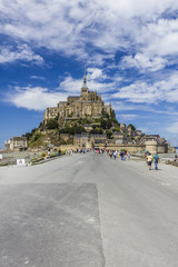 Abbazia di Le Mont Saint Michel - Normandia, Francia