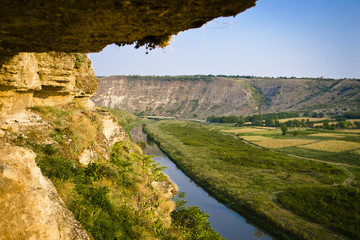 Moldova. Orheiul Vechi. River Raut. Trebujeni