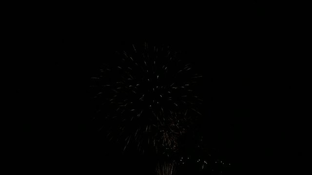 Feuerwerk am Himmel von Berlin