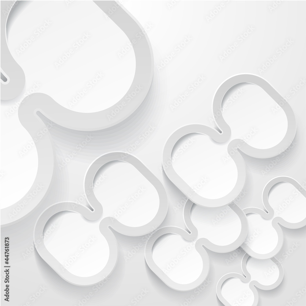 Poster Abstrac ellipse frames background