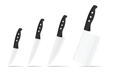Set of knives