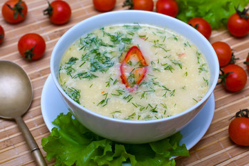 Cream soup