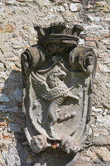 Historical fountain. Narni. Umbria. Italy.