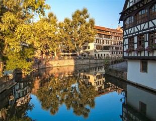 Fototapeta na wymiar Strasburg, Petite France.